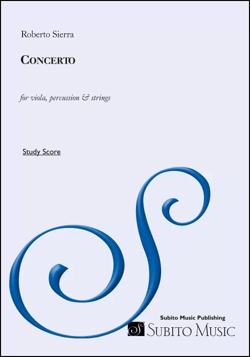 Sierra: Viola Concerto