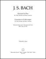 Bach: Viola Concerto in E-flat Major