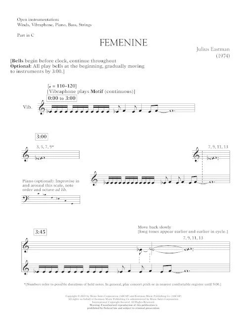 Eastman: Femenine