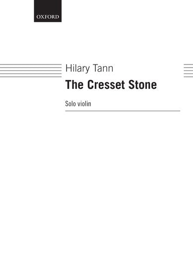 Tann: The Cresset Stone (Version for Violin)