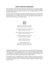 If I Got My Ticket, Can I Ride? (arr. for TTBB)