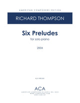 Thompson: Six Preludes