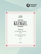 Klengel: Scherzo in D Minor, Op. 6