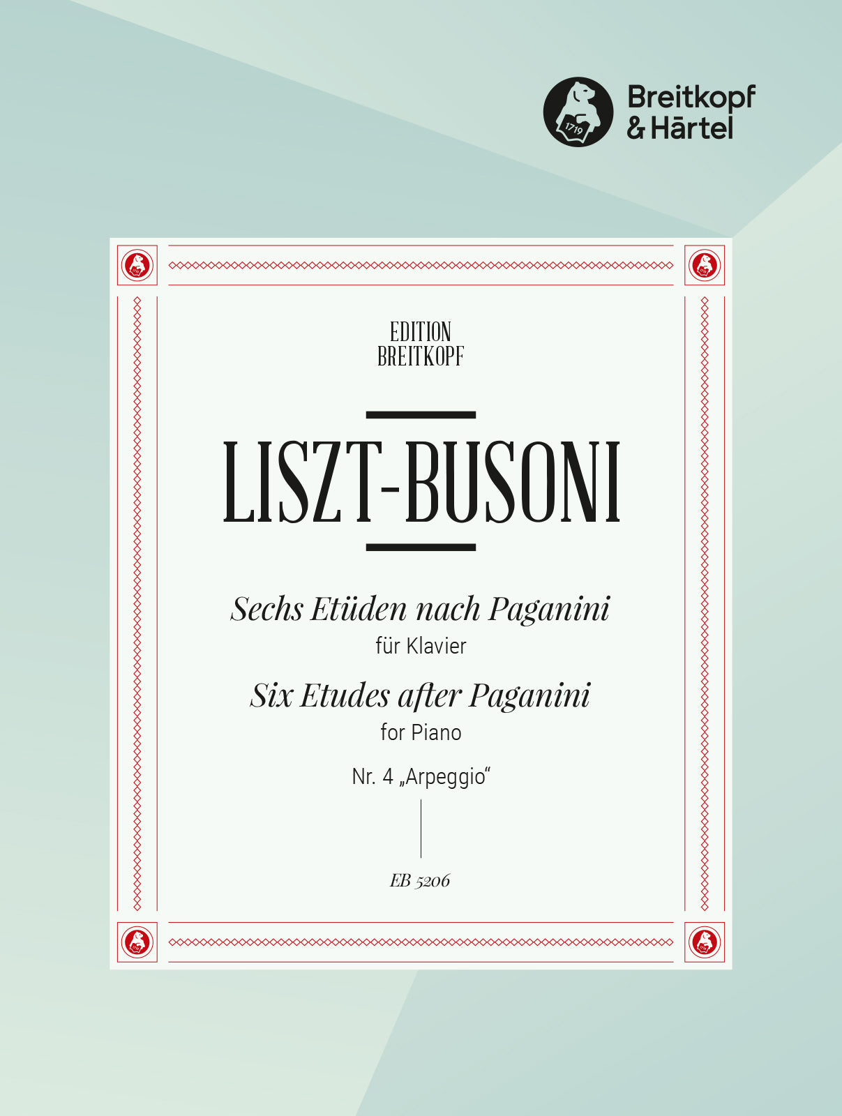 Liszt-Busoni: Etude No. 4 after Paganini - "Arpeggio"