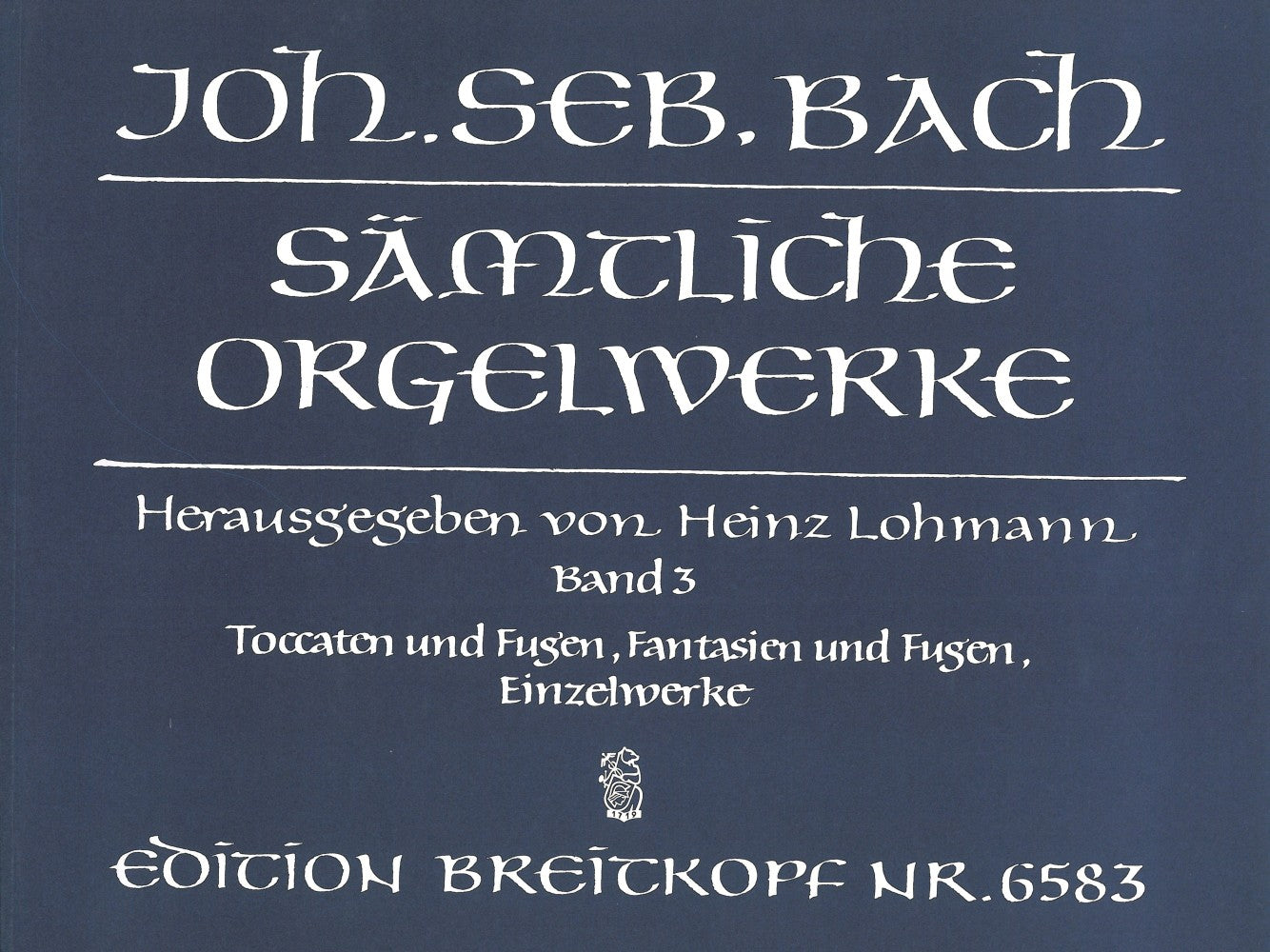 Bach: Toccatas and Fugues, Fantasias and Fugues, Single Works