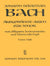 Bach: Selected Arias for Tenor - Volume 1