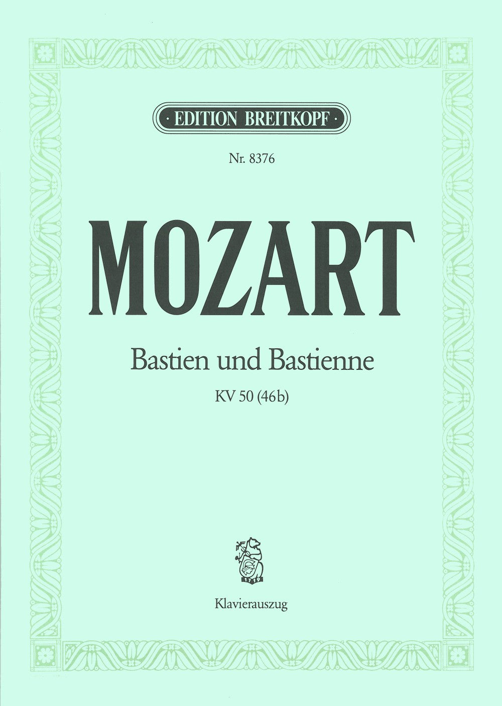 Mozart: Bastien and Bastienne, K. 50 (46b)