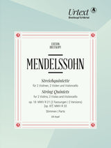Mendelssohn: String Quintets, MWV R 21 & 33