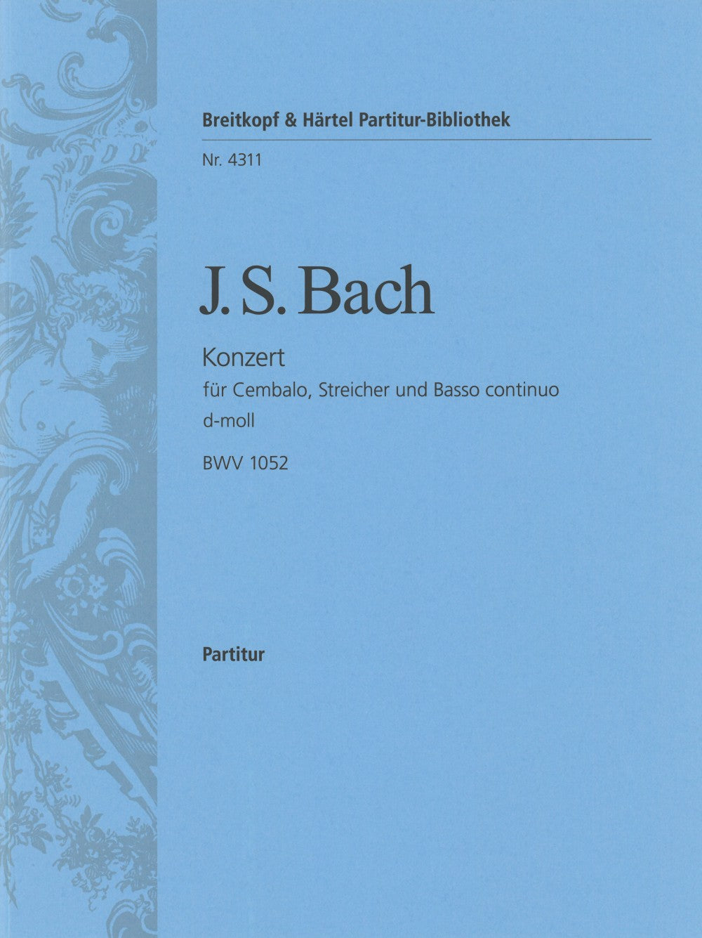 Bach: Harpsichord Concerto No. 1in in D Minor, BWV 1052