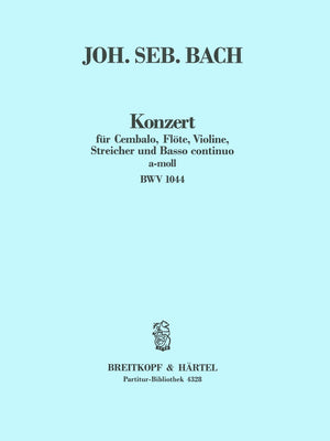 Bach: Triple Concerto for Harpsichord, Flute and Violin in A Minor BWV 1044