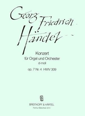 Handel: Organ Concerto in D Minor, HWV 309, Op. 7, No. 4
