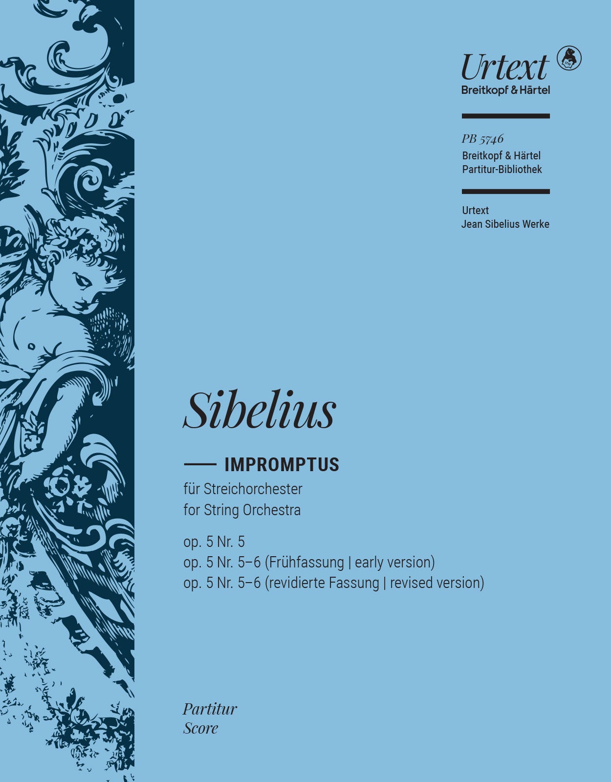 Sibelius: Impromptu for String Orchestra, Op. 5, Nos. 5 & 5-6
