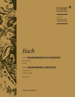 Bach: Brandenburg Concerto No. 6 in B-flat Major, BWV 1051