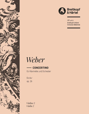 Weber: Concertino in E-flat Major, J. 109, Op. 26
