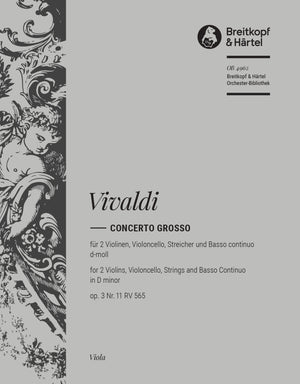 Vivaldi: L'Estro Armonico, RV 565, Op. 3, No. 11