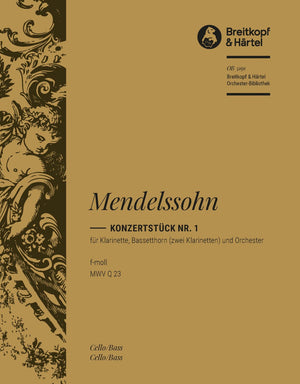 Mendelssohn: Concert Piece No. 1 in F Minor, MWV Q 23, Op. 113