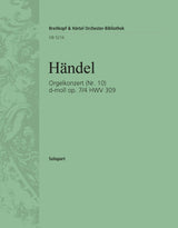 Handel: Organ Concerto in D Minor, HWV 309, Op. 7, No. 4