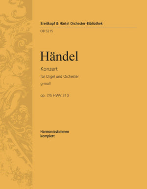 Handel: Organ Concerto in G Minor, HWV 310, Op. 7, No. 5