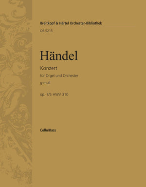 Handel: Organ Concerto in G Minor, HWV 310, Op. 7, No. 5