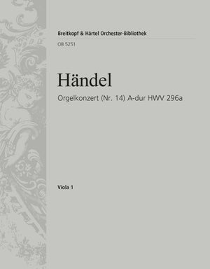 Handel: Organ Concerto in A Major, HWV 296a