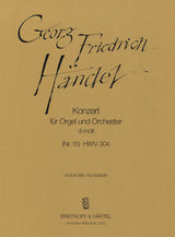 Handel: Organ Concerto in D Minor, HWV 304