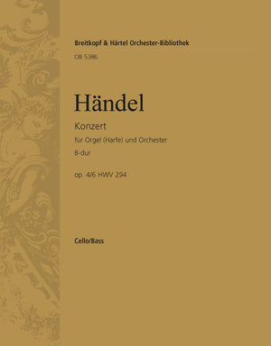 Handel: Organ Concerto in B-flat Major, HWV 294, Op. 4, No. 6
