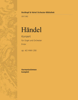 Handel: Organ Concerto in B-flat Major, HWV 290, Op. 4, No. 2