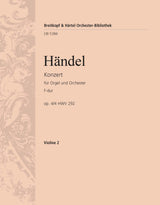 Handel: Organ Concerto in F Major, HWV 292, Op. 4, No. 4