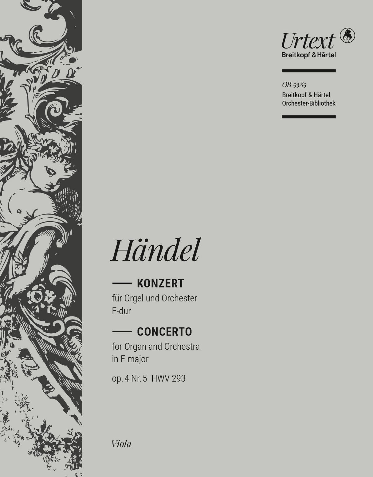Handel: Organ Concerto in F Major, HWV 293, Op. 4, No. 5
