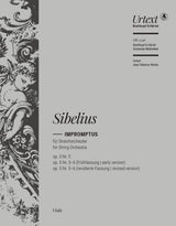 Sibelius: Impromptu for String Orchestra, Op. 5, Nos. 5 & 5-6