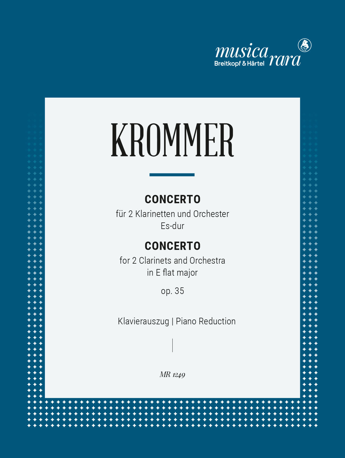 Krommer: Concerto for 2 Clarinets in E-flat Major, Op. 35