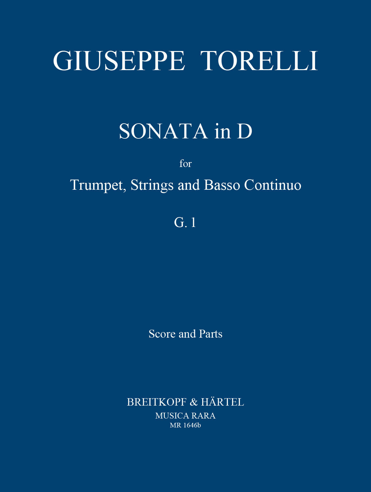 Torelli: Trumpet Sonata in D Major, G.1