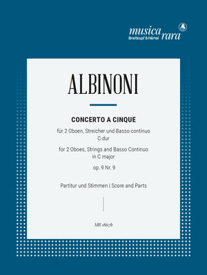 Albinoni: Concerto a cinque in C Major, Op. 9, No. 9