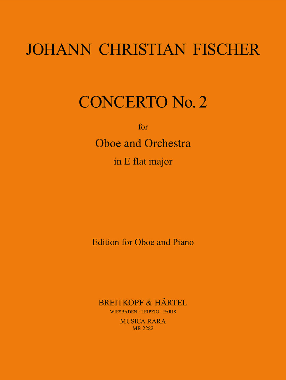 Fischer: Oboe Concerto No. 2 in E-flat Major