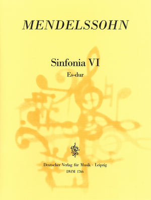 Mendelssohn: Sinfonia No. 6 in E-flat Major, MWV N 6