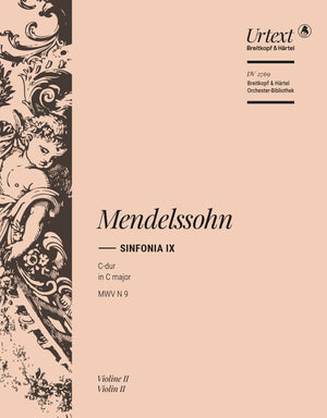 Mendelssohn: Sinfonia No. 9 in C Major, MWV N 9