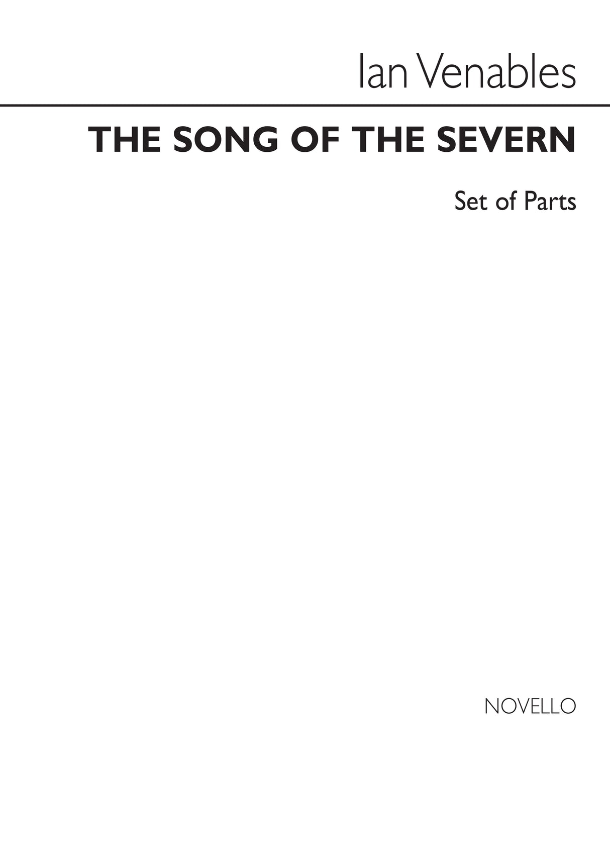 Venables: The Song of The Severn, Op. 43