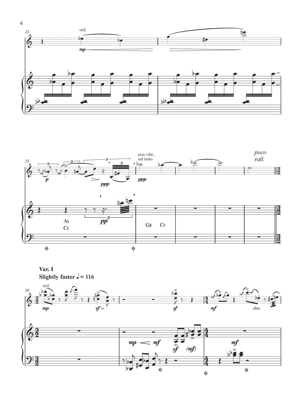 Karchin: Barcarole Variations