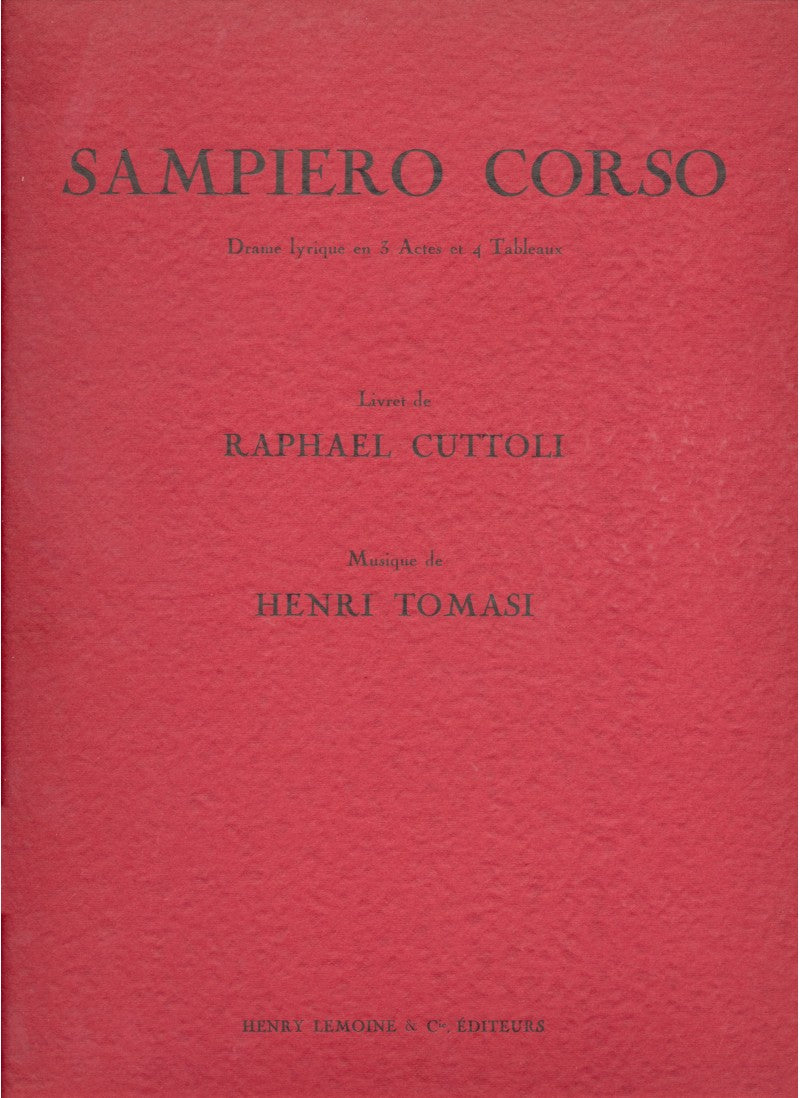 Tomasi: Sampiero Corso