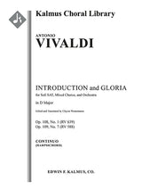 Vivaldi: Introduction [Jubilate], RV 639 (Op. 108, No. 1) & Gloria, RV 588 (Op. 109, No. 7)