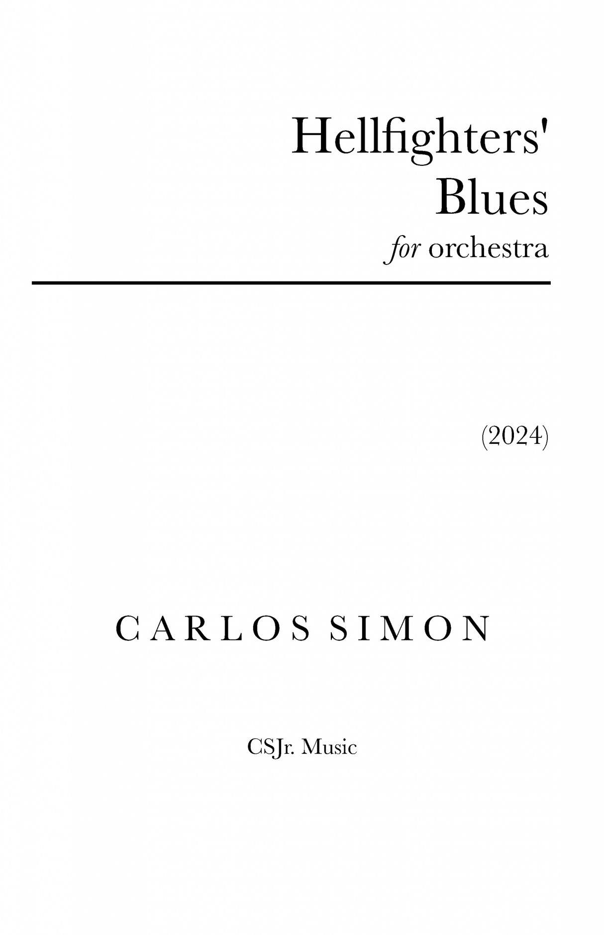 Simon: Hellfighters' Blues