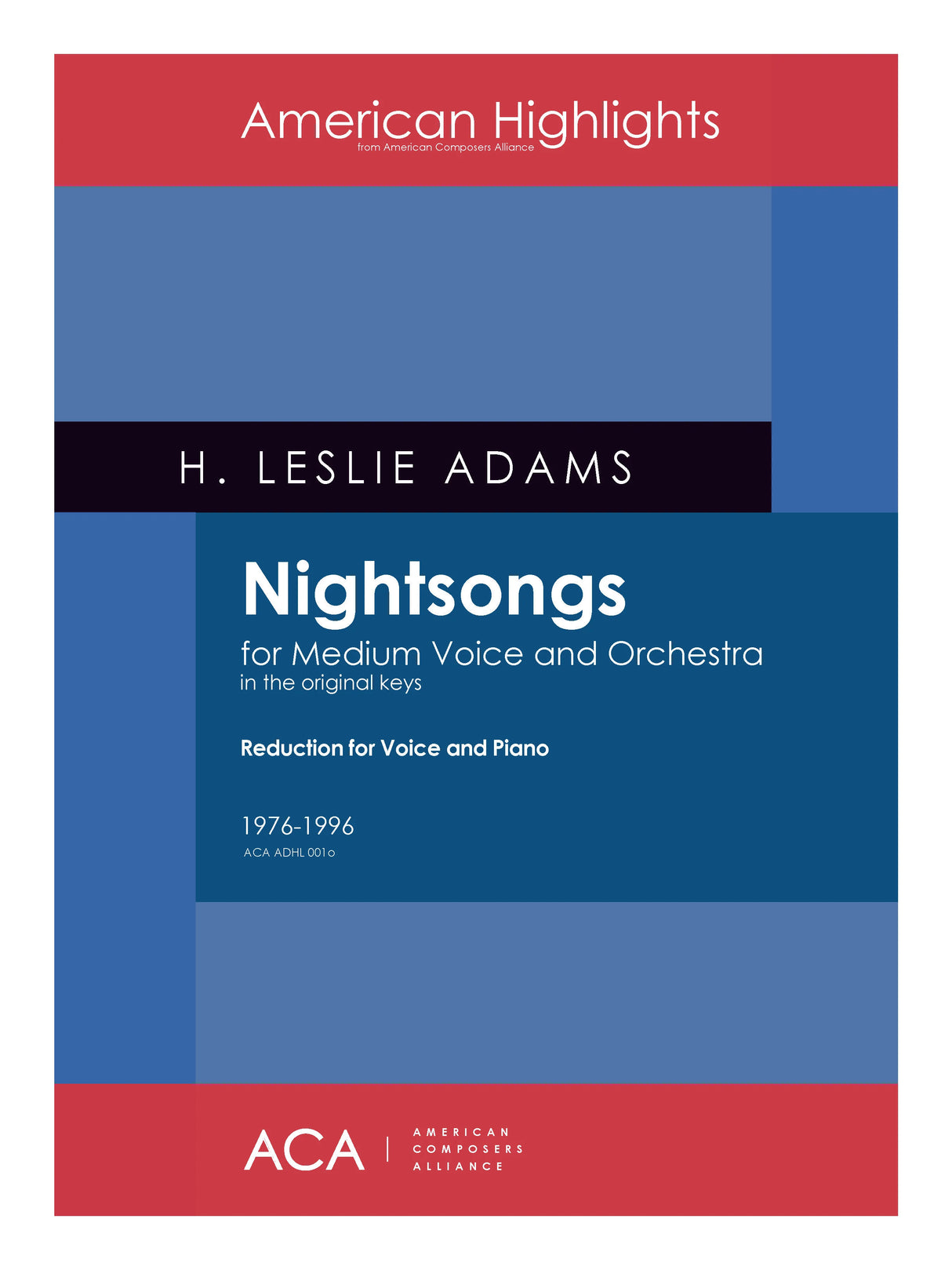 H.L. Adams: Nightsongs