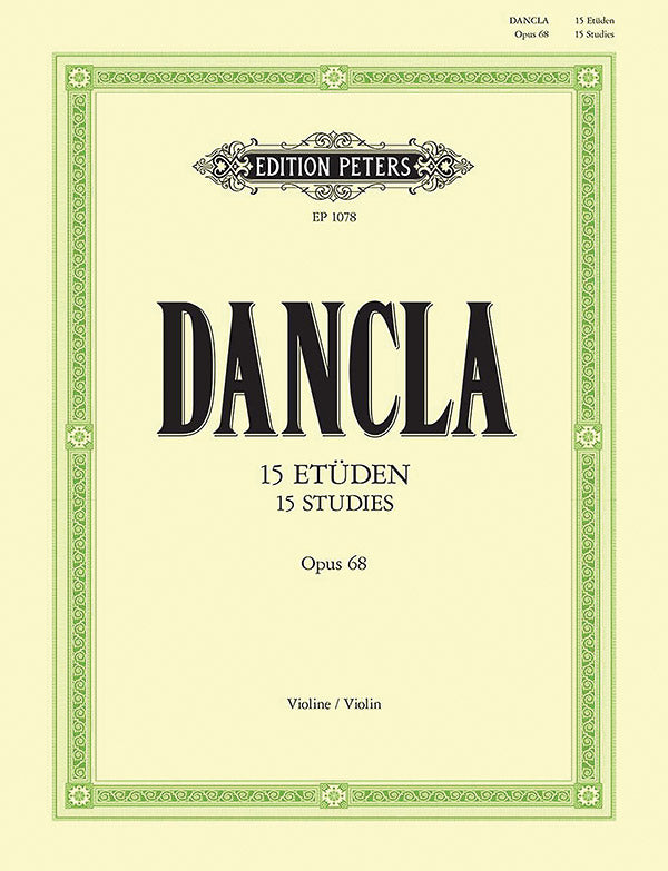 Dancla: 15 Studies for 2 Violins, Op. 68