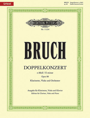 Bruch: Double Concerto for Clarinet and Viola, Op. 88