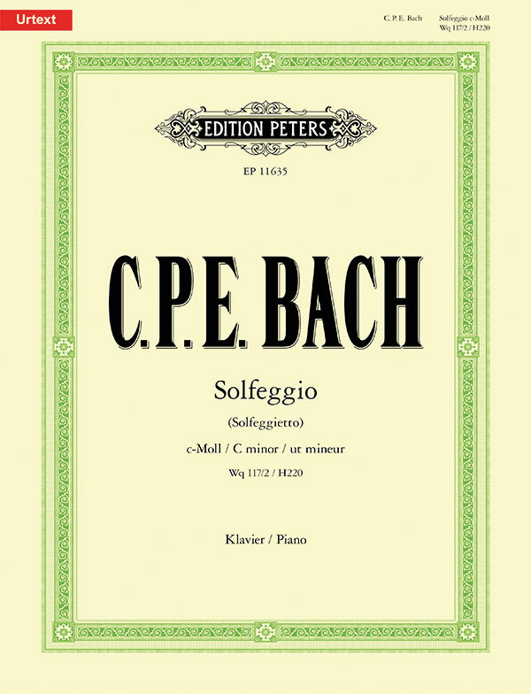 C.P.E. Bach: Solfeggio (Solfeggietto), H 220, Wq. 117:2