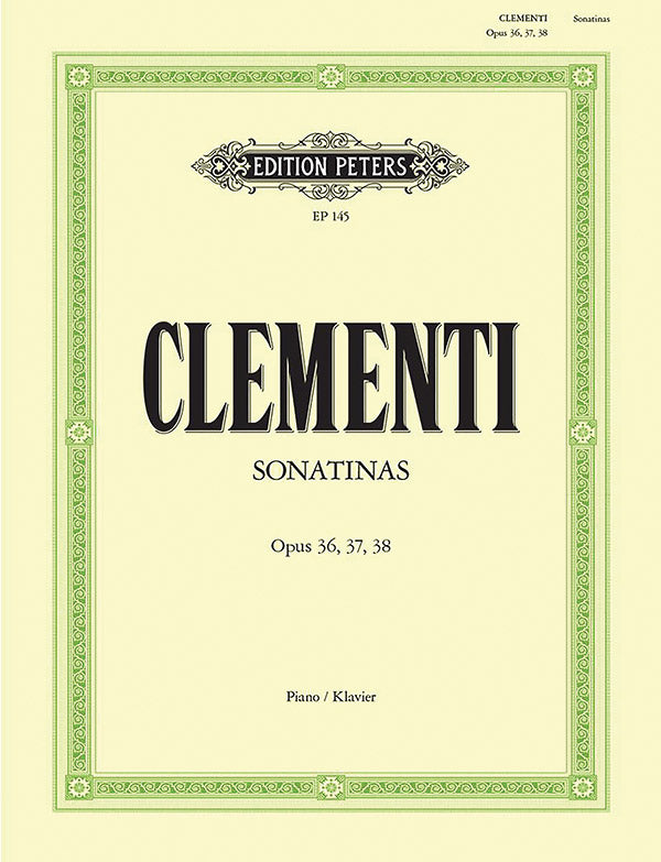 Clementi: Sonatinas, Opp. 36, 37a & 38a