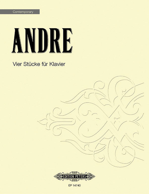 Andre: Vier Stücke for Klavier