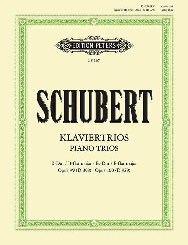 Schubert: Piano Trios, D 898 & 929