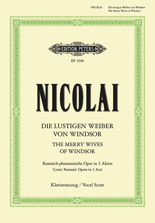 Nicolai: Die lustige Weiber von Windsor