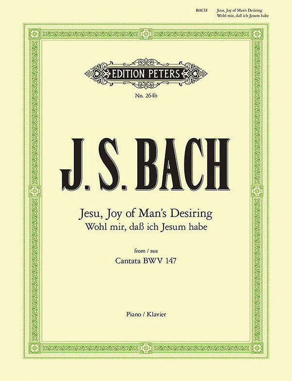 Bach: Jesu, Joy of Man's Desiring (arr. for piano)